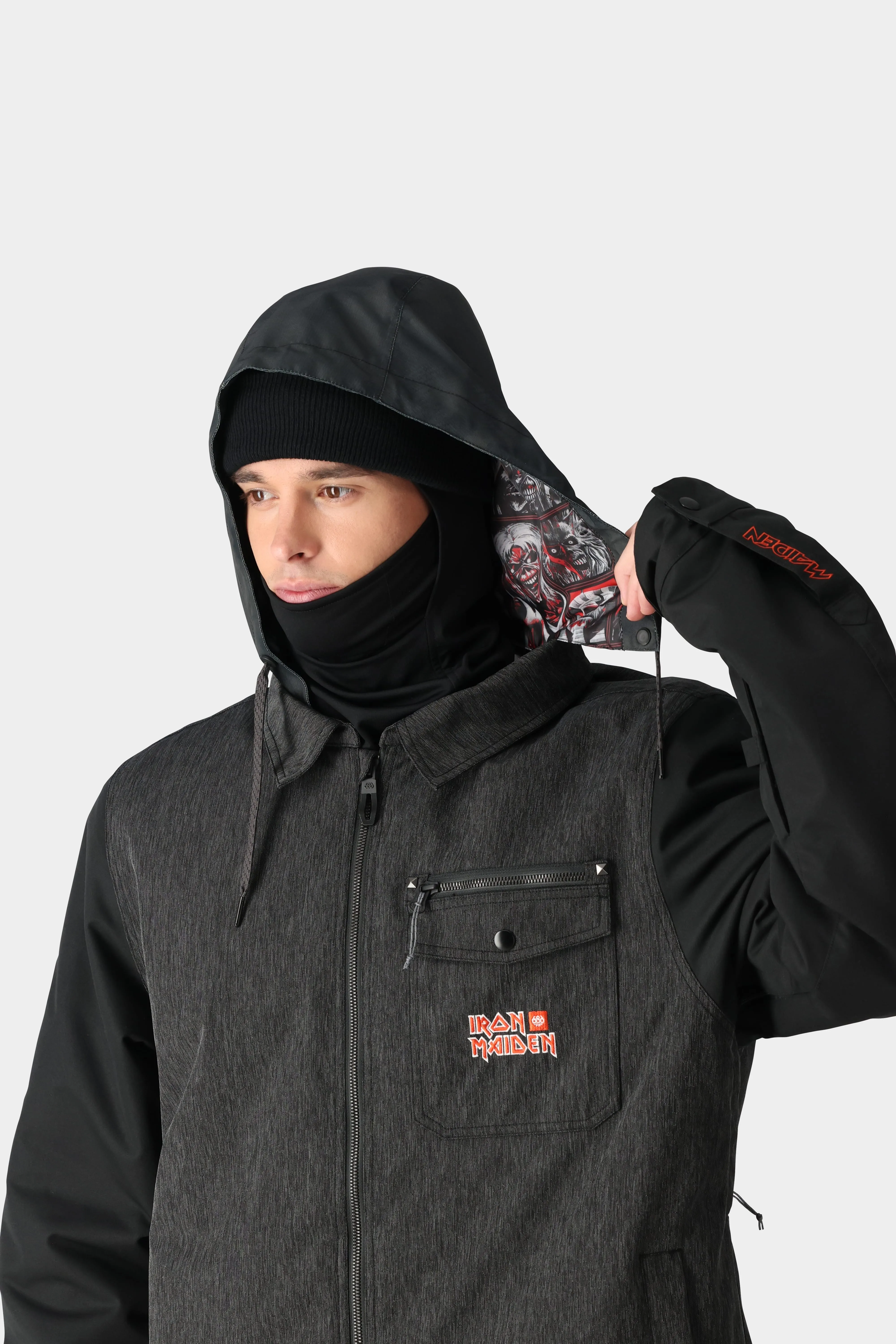 686 x Iron Maiden Men's Insulated Battle Jacket