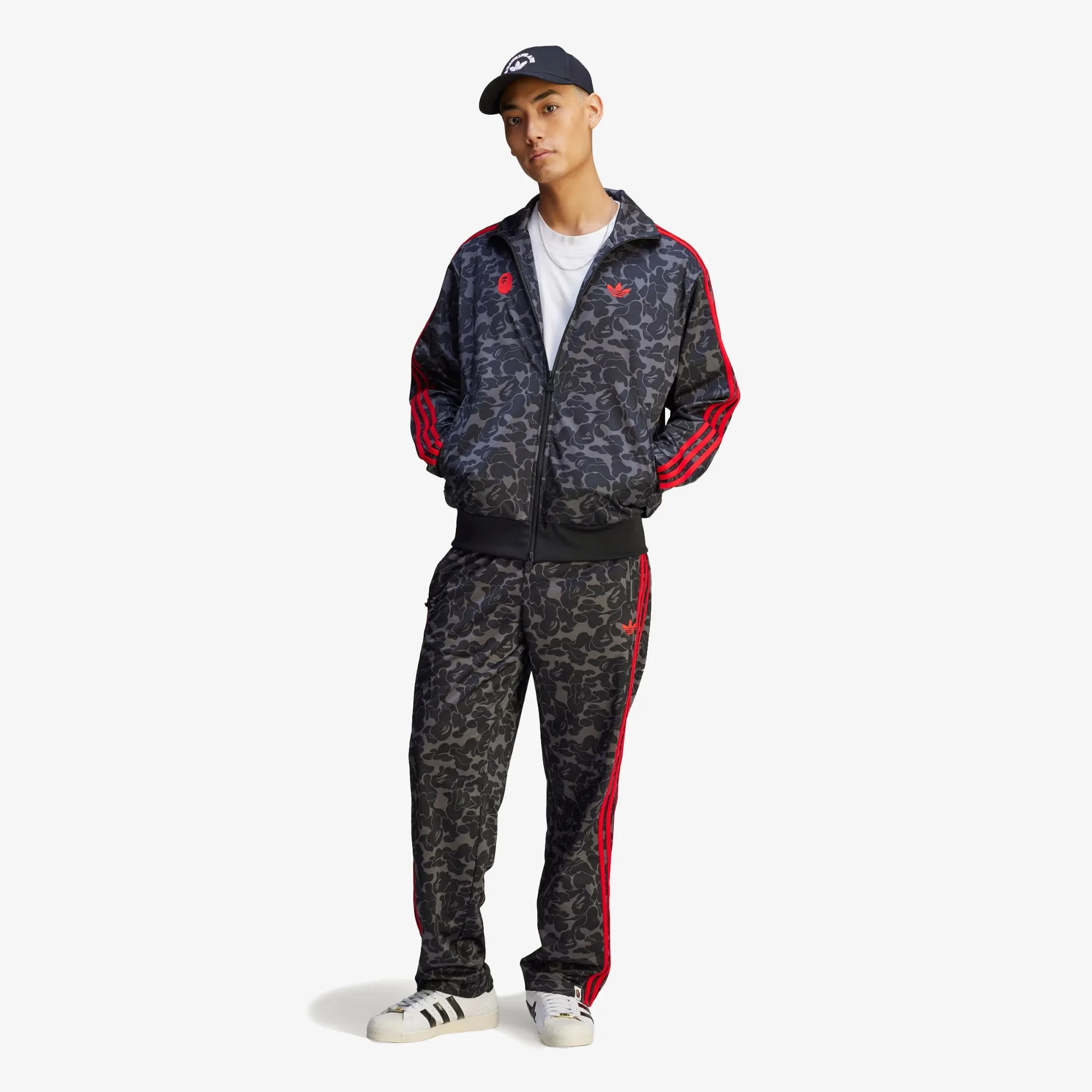 ADIDAS ORIGINALS | BAPE FIREBIRD TRACK TOP { BLACK