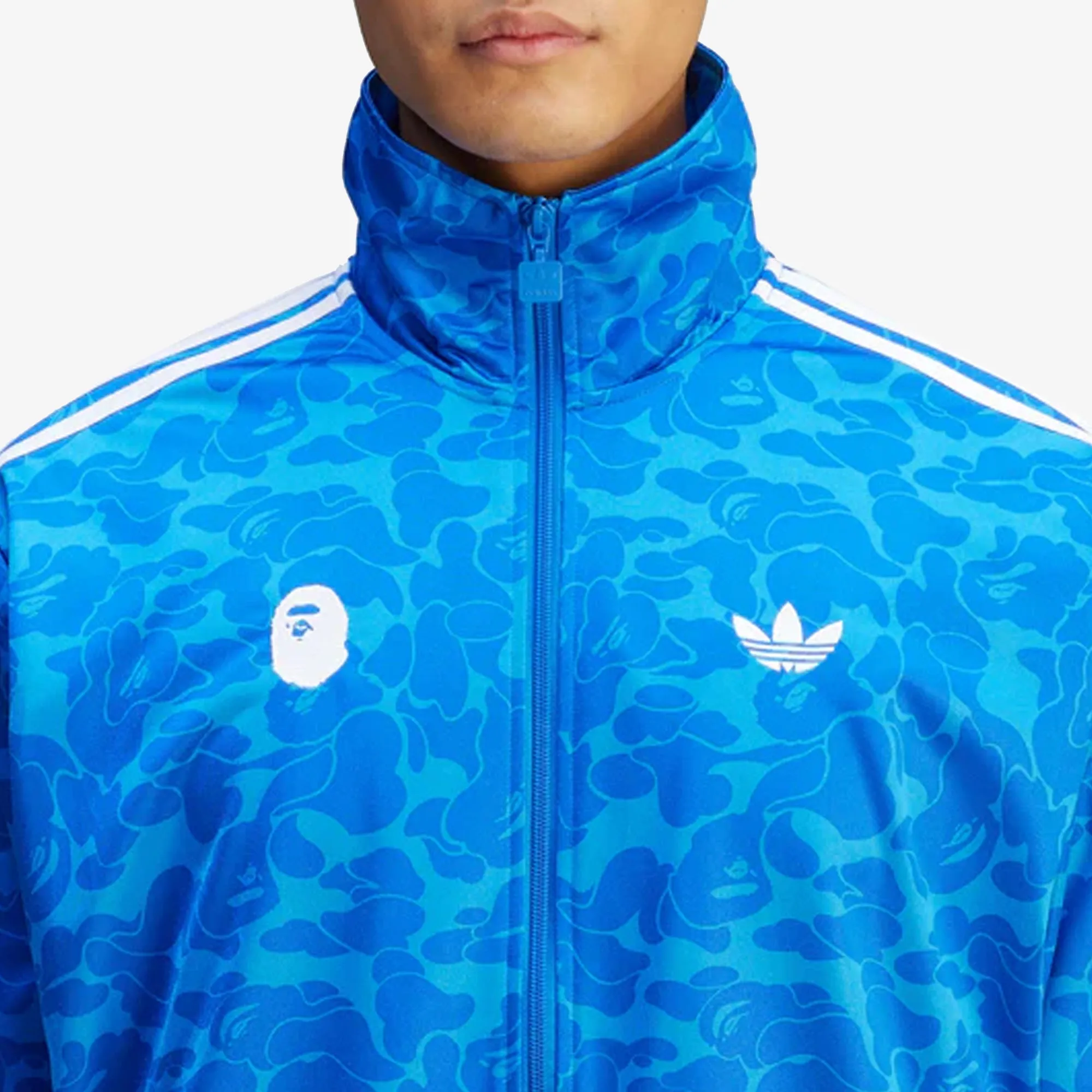 ADIDAS ORIGINALS | BAPE FIREBIRD TRACK TOP { BLUE