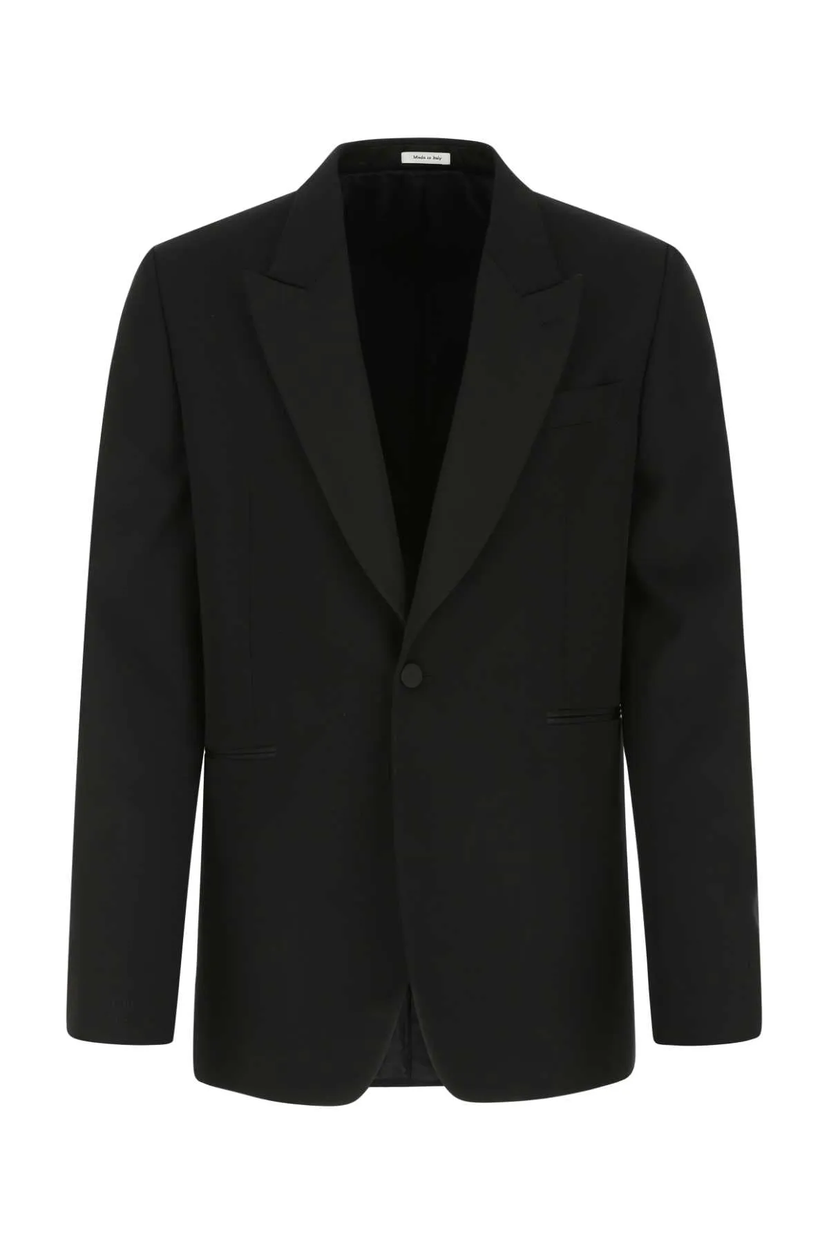 Alexander McQueen Single-Breasted Long Sleeved Jacket
