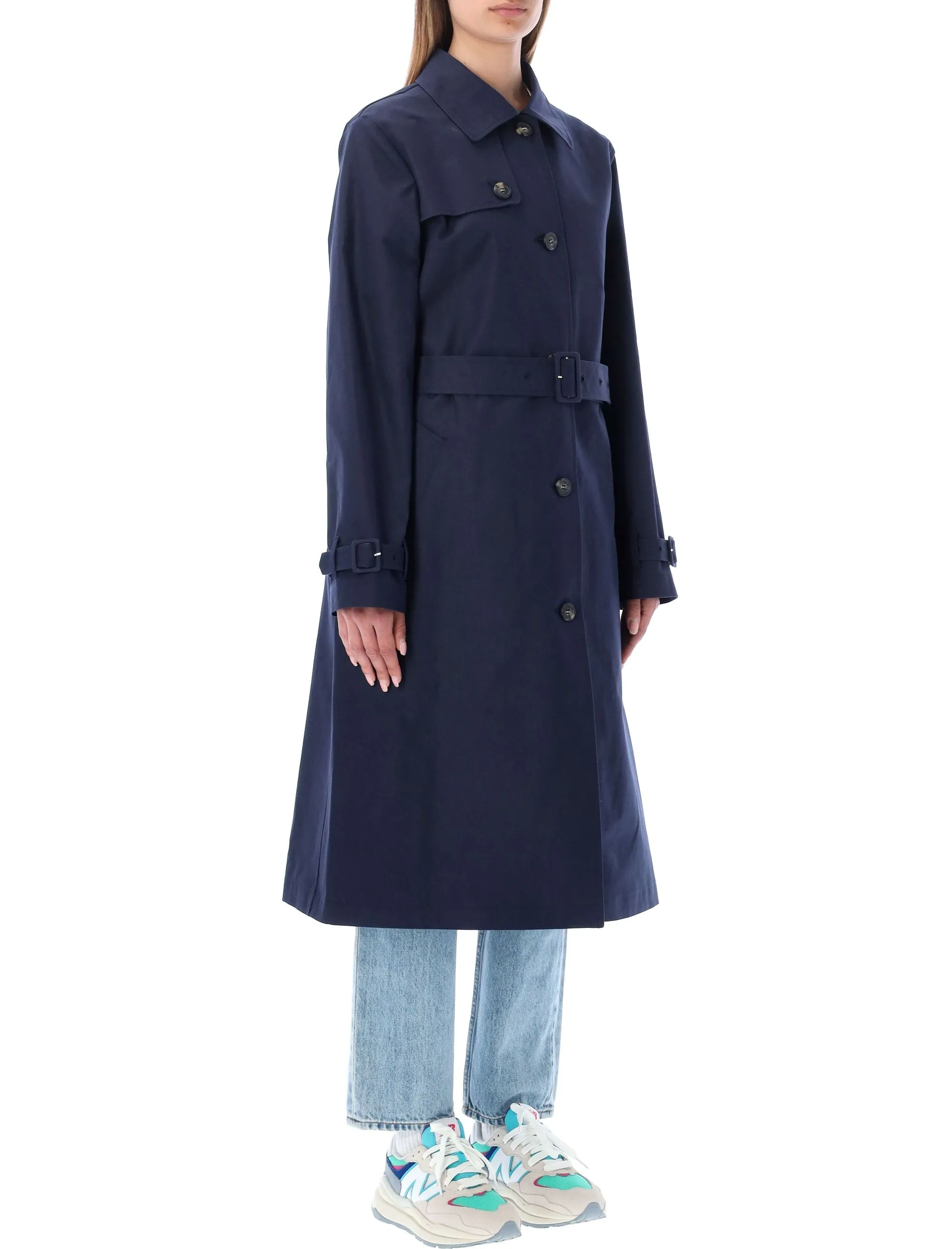 A.P.C. Isabel Belted Long Sleeved Coat