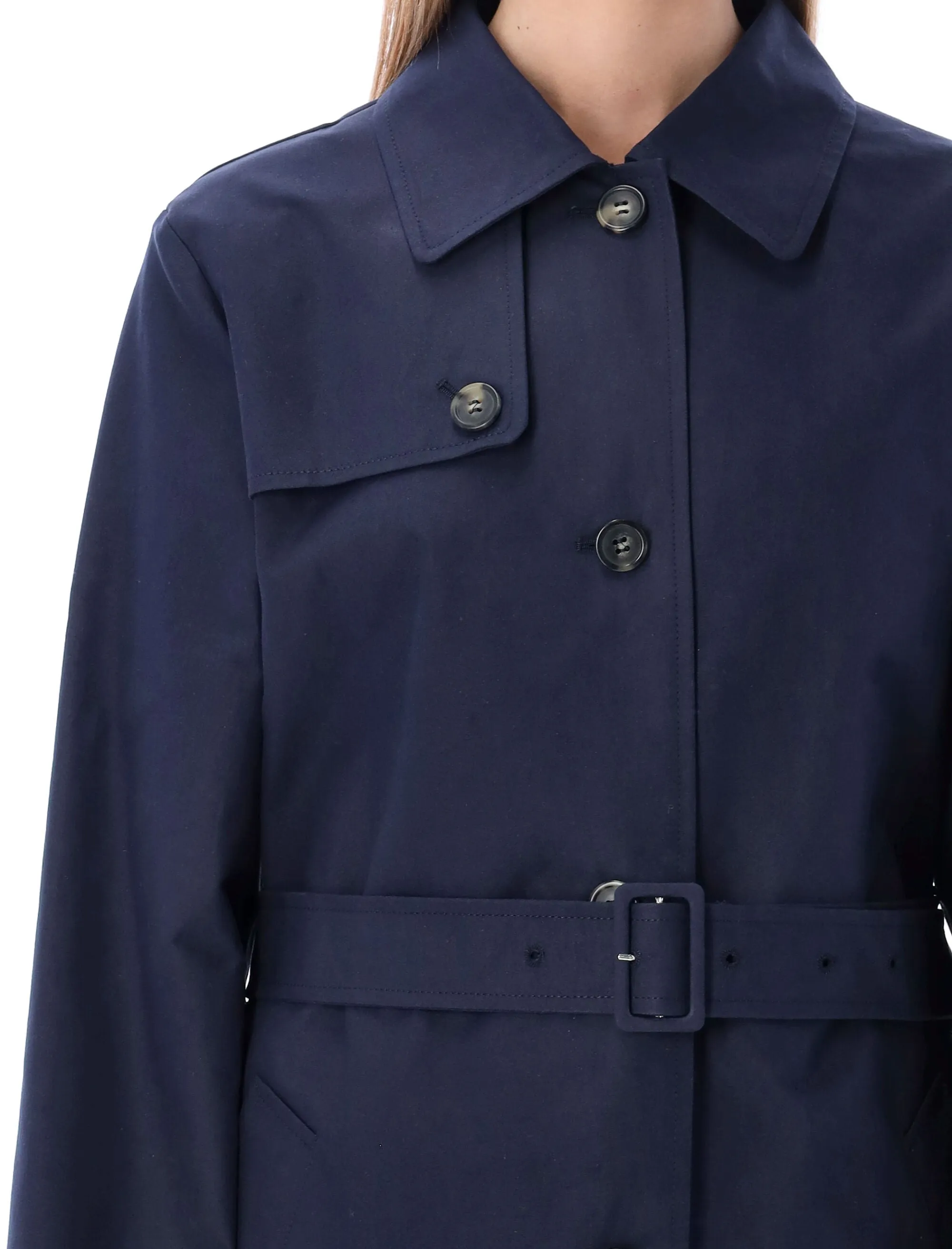 A.P.C. Isabel Belted Long Sleeved Coat