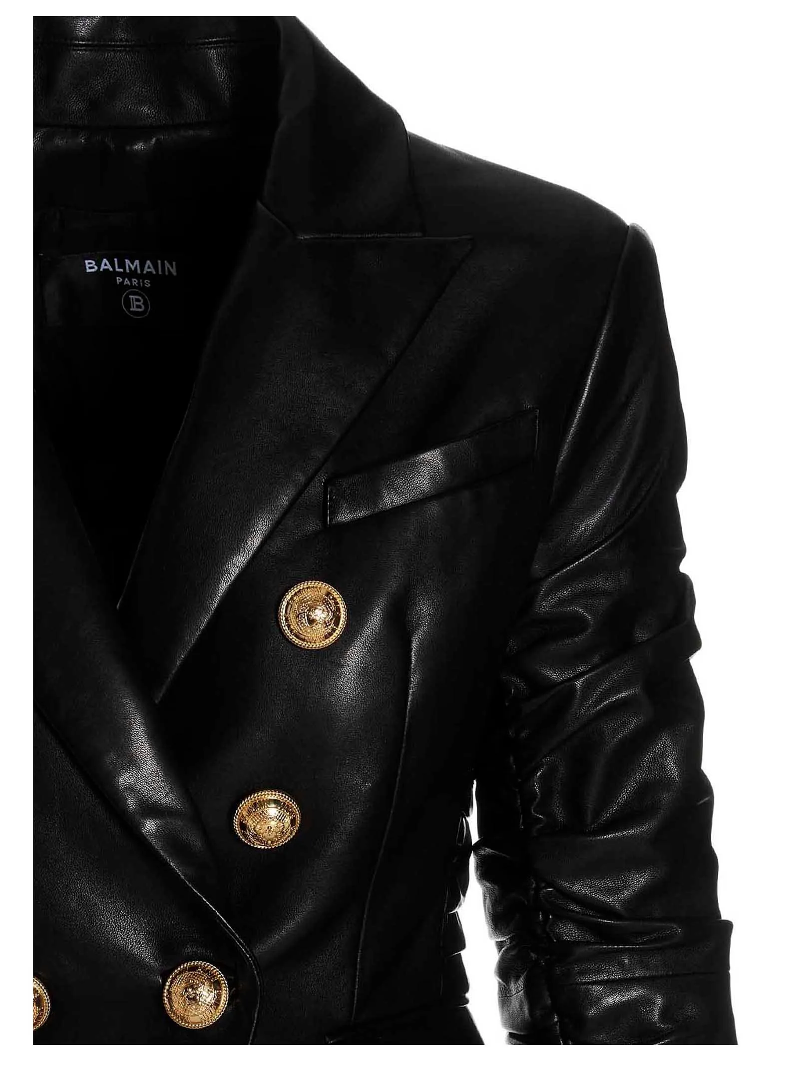 Balmain Double-Breasted Long-Sleeved Jacket
