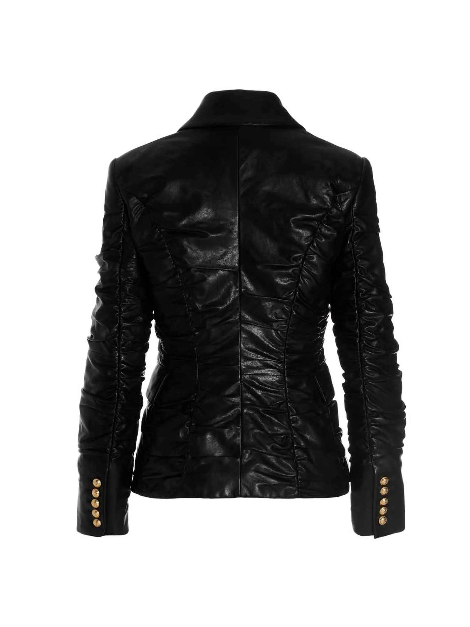 Balmain Double-Breasted Long-Sleeved Jacket