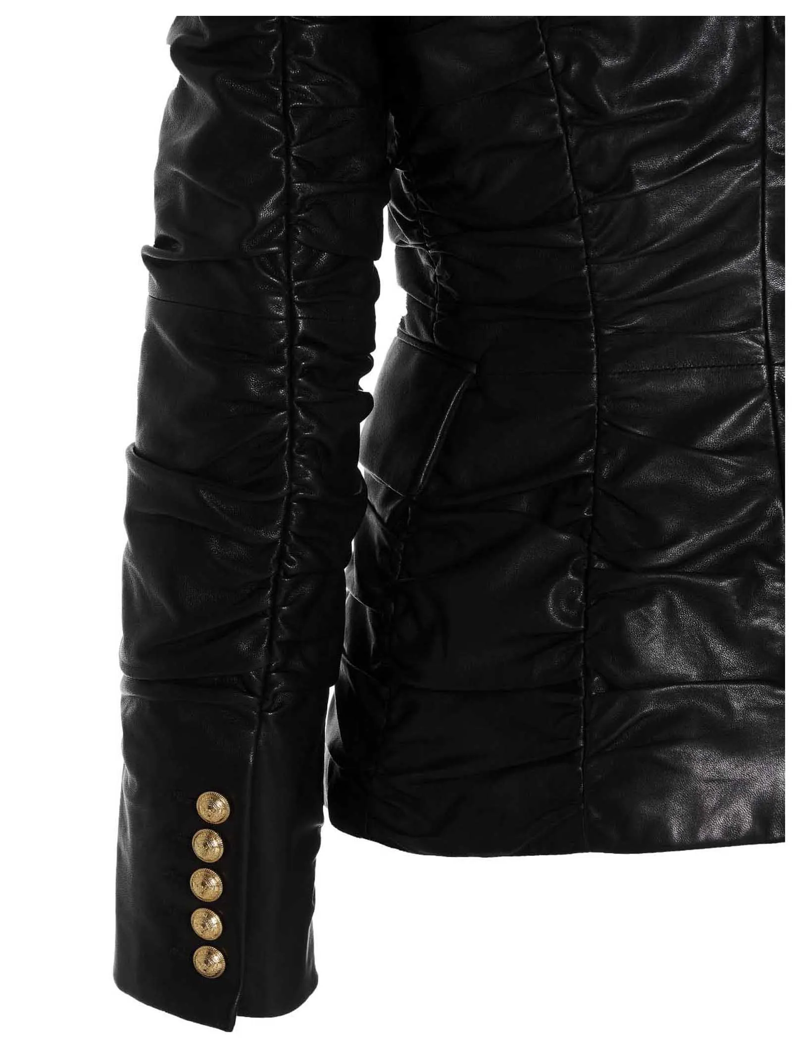 Balmain Double-Breasted Long-Sleeved Jacket