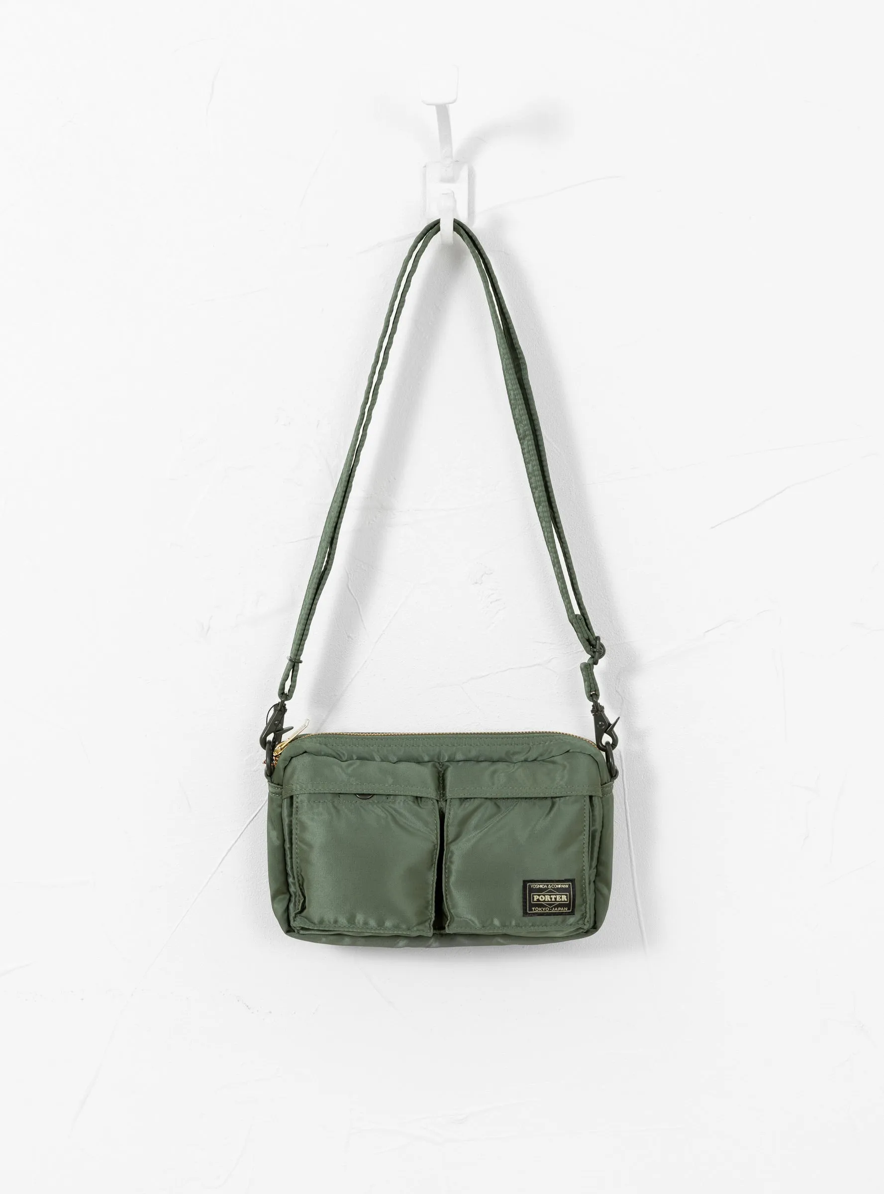 Bio-Nylon TANKER Sling Bag Sage Green