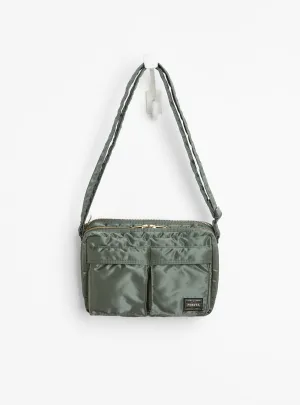 Bio-Nylon TANKER Sling Bag w/ Zip Sage Green