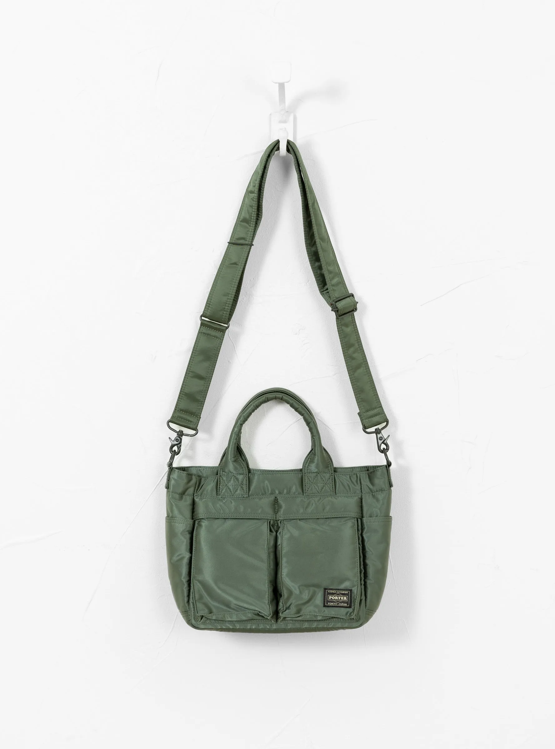 Bio-Nylon TANKER Tote Bag Sage Green