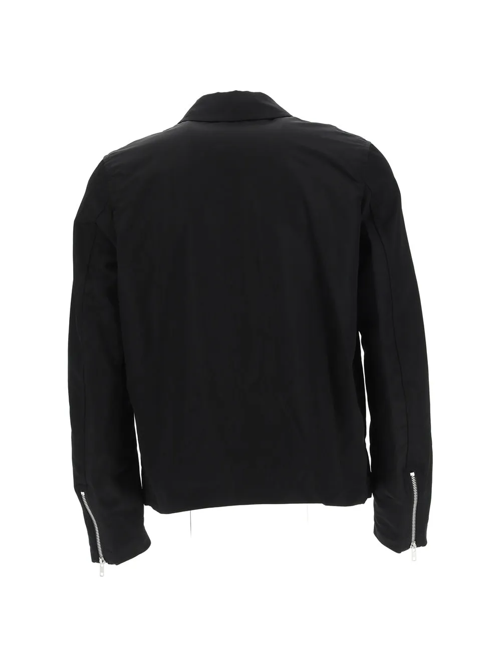 Black Comme des Garçons Zip-Up Long-Sleeved Jacket