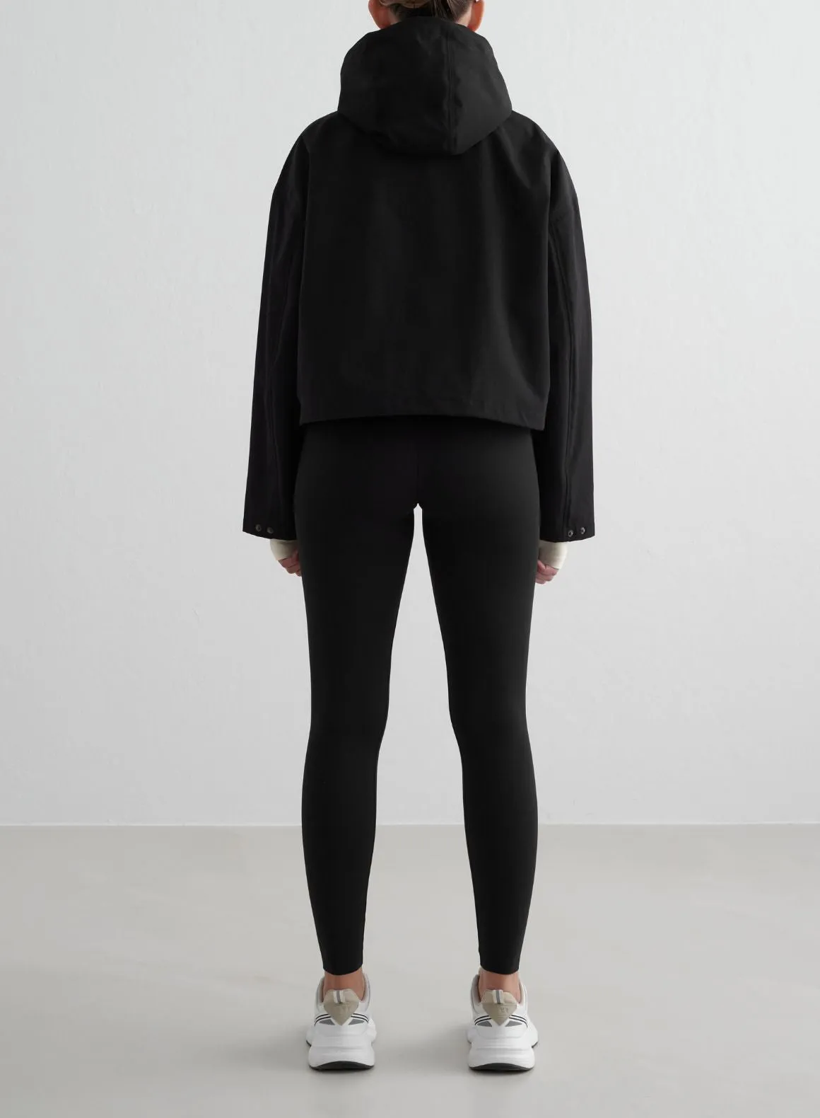 Black Waterproof Anorak
