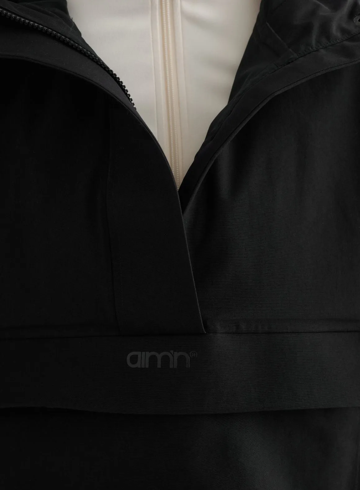 Black Waterproof Anorak