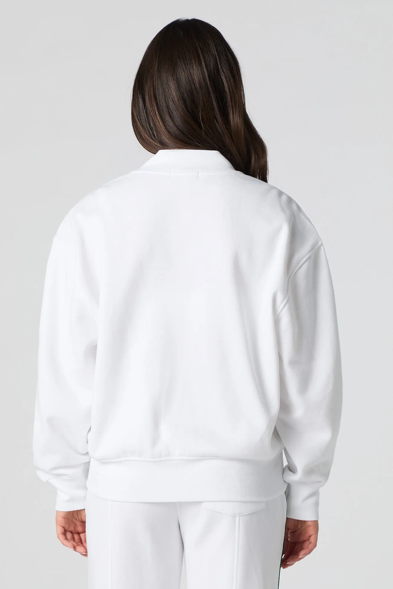 Blouson Active en molleton avec motif brodé LA