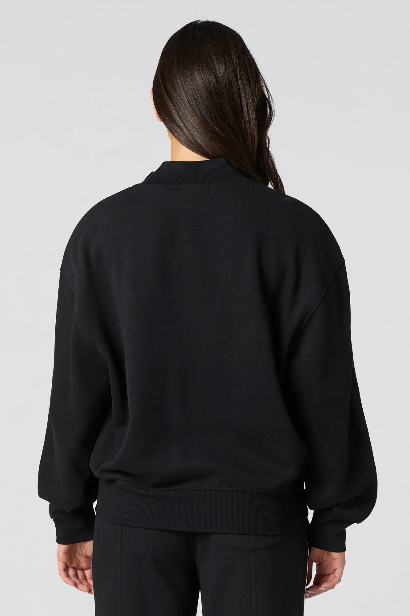 Blouson Active en molleton avec motif brodé LA