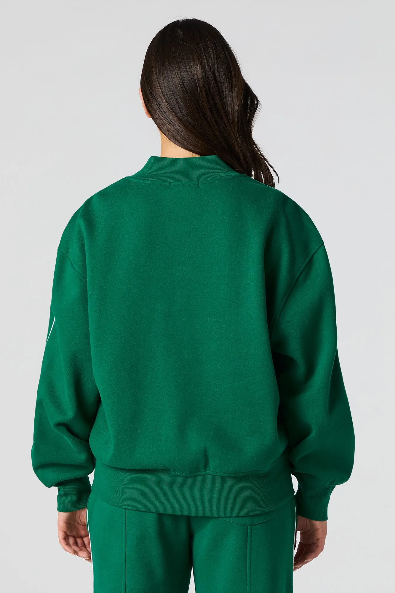 Blouson Active en molleton avec motif brodé LA