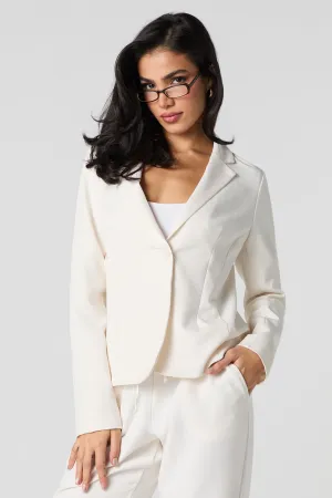 Blouson ajusté à un bouton