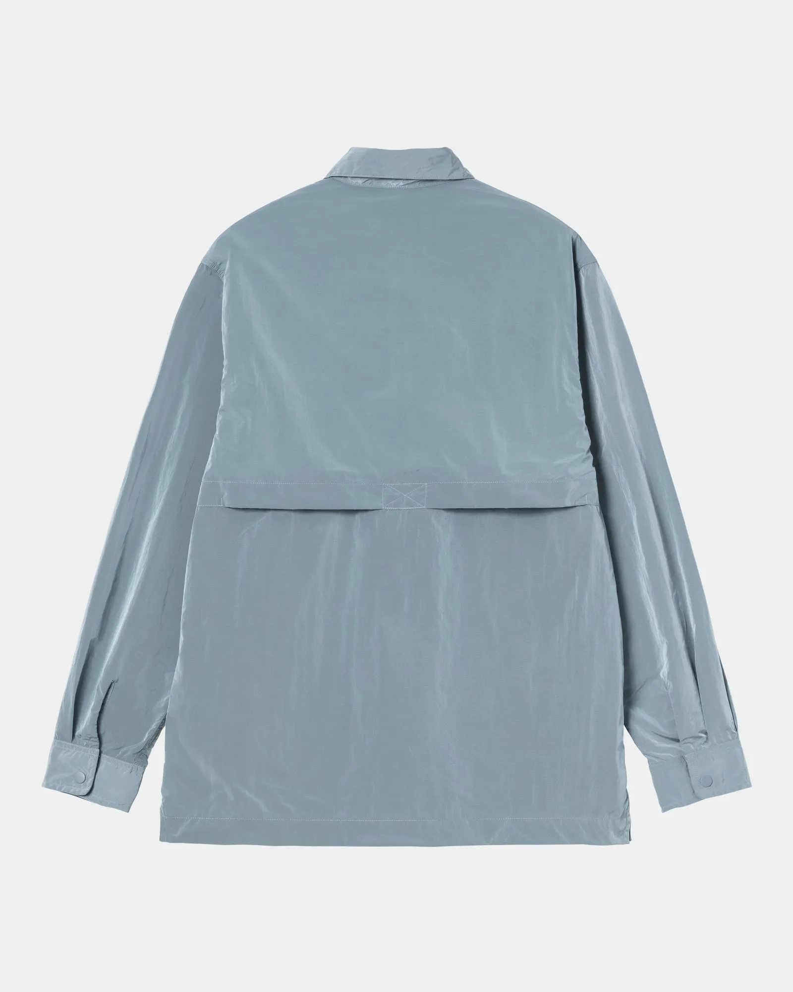 Canby Shirt Jacket | Clay Blue / White