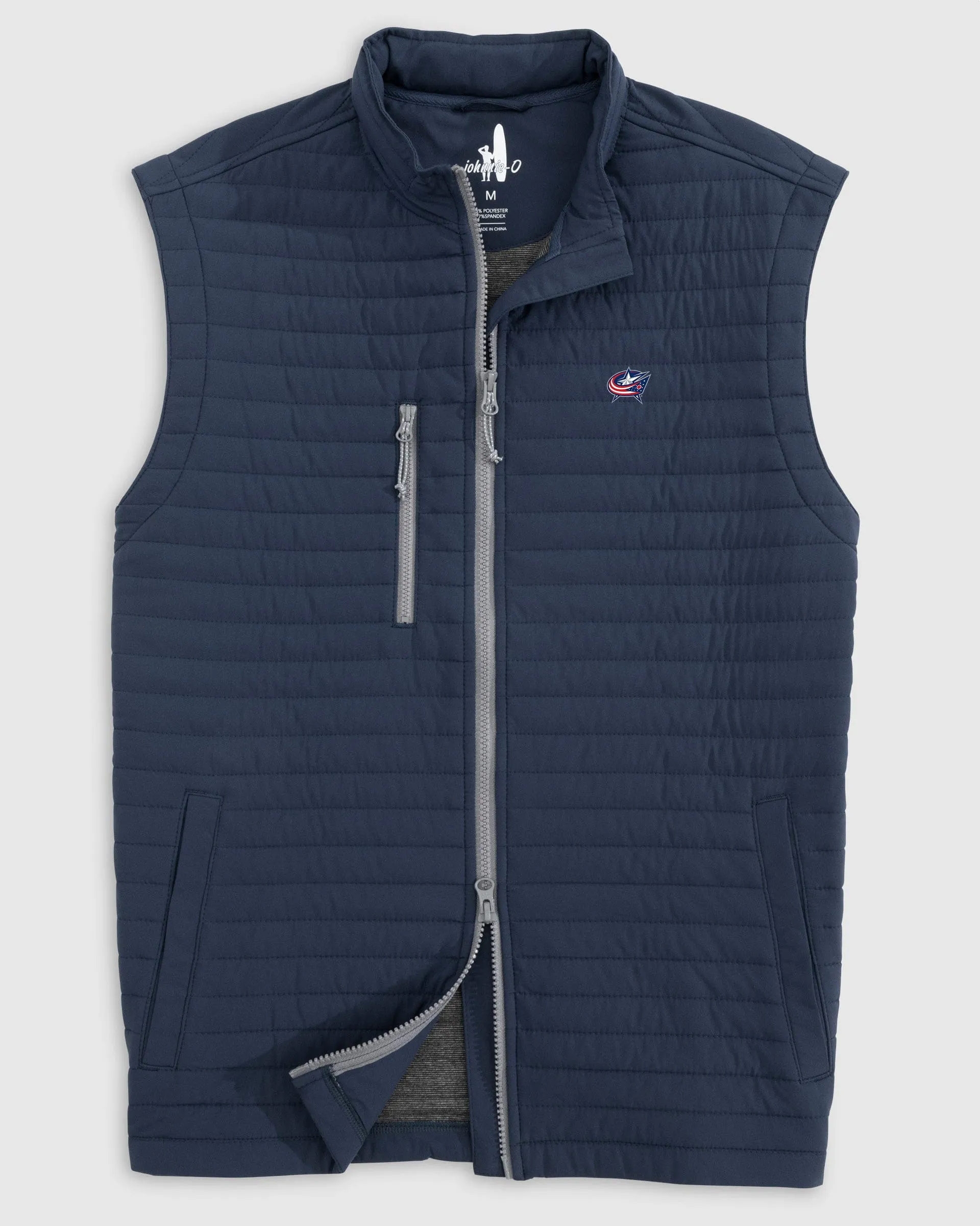 Columbus Blue Jackets Crosswind Quilted Performance Vest