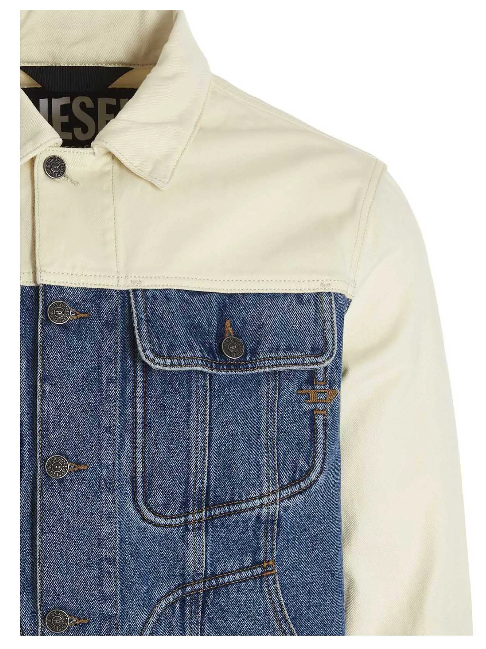 Diesel J-Riley Panelled Trucker Jacket