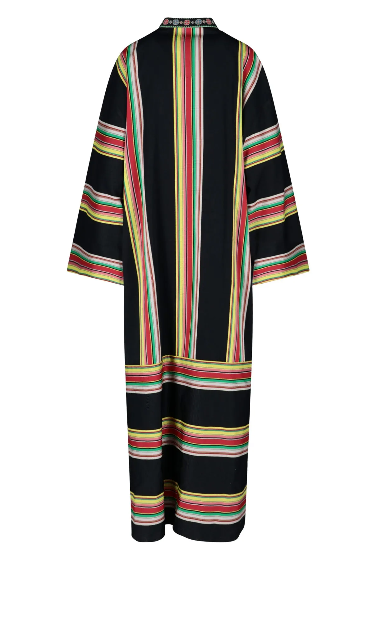 Etro Jacquard Striped Long-Sleeved Coat