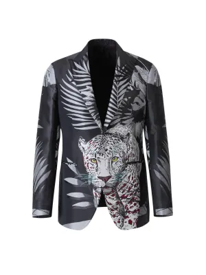 Etro Savannah Printed Satin Blazer