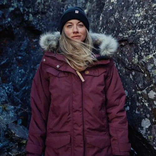 FJALLRAVEN Damen Nuuk W Parka. Hafen. S. (F86369)
