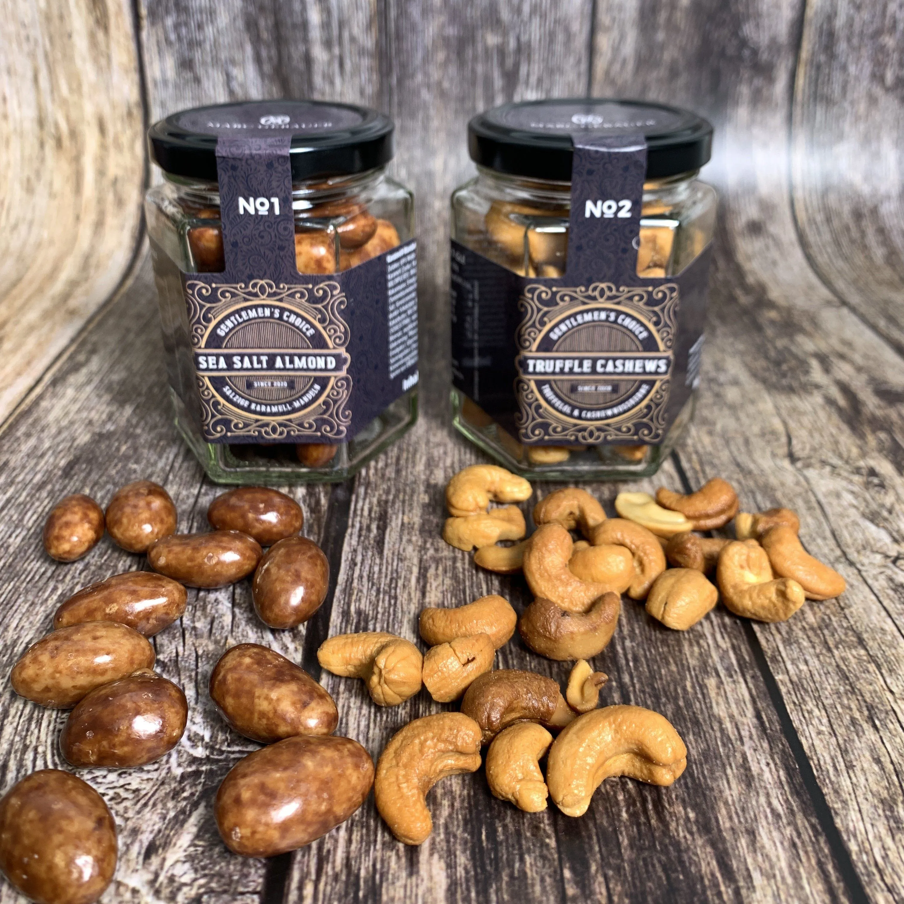 Gentlemen´s Nuts - Truffle Cashews & Sea Salt Almond