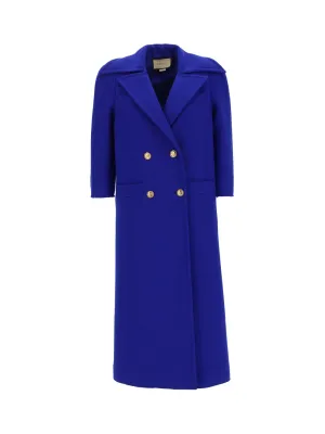 Gucci Double-Breasted Long-Sleeved Coat