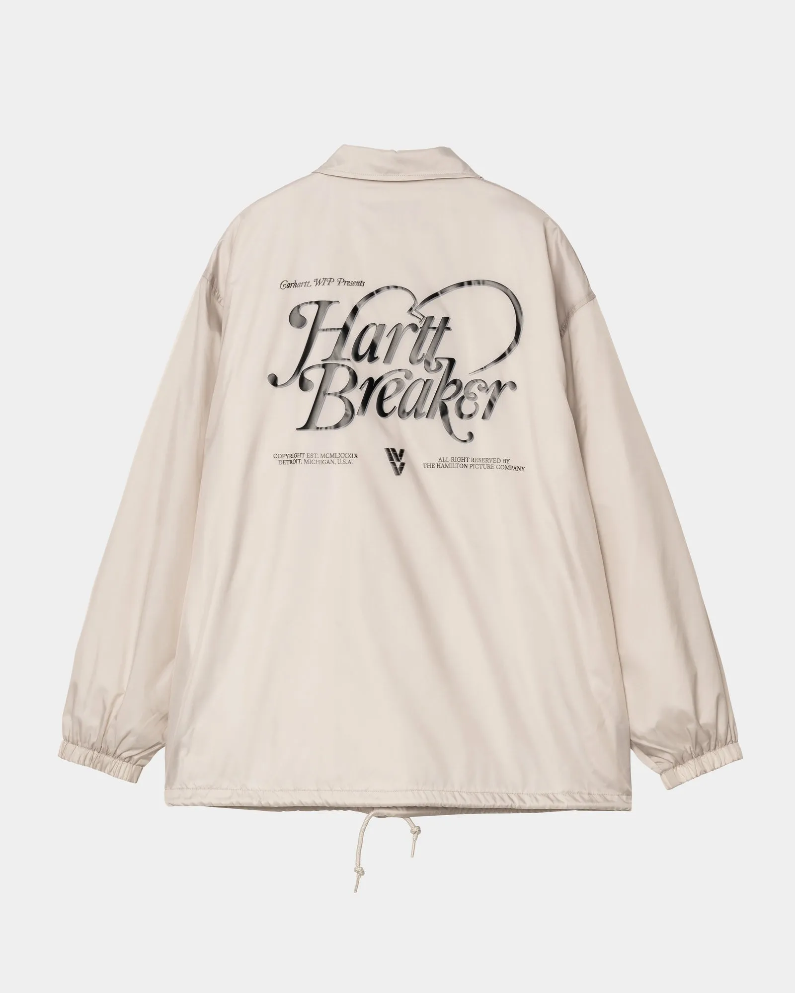 HarttBreaker Coach Jacket | Silver Cloud