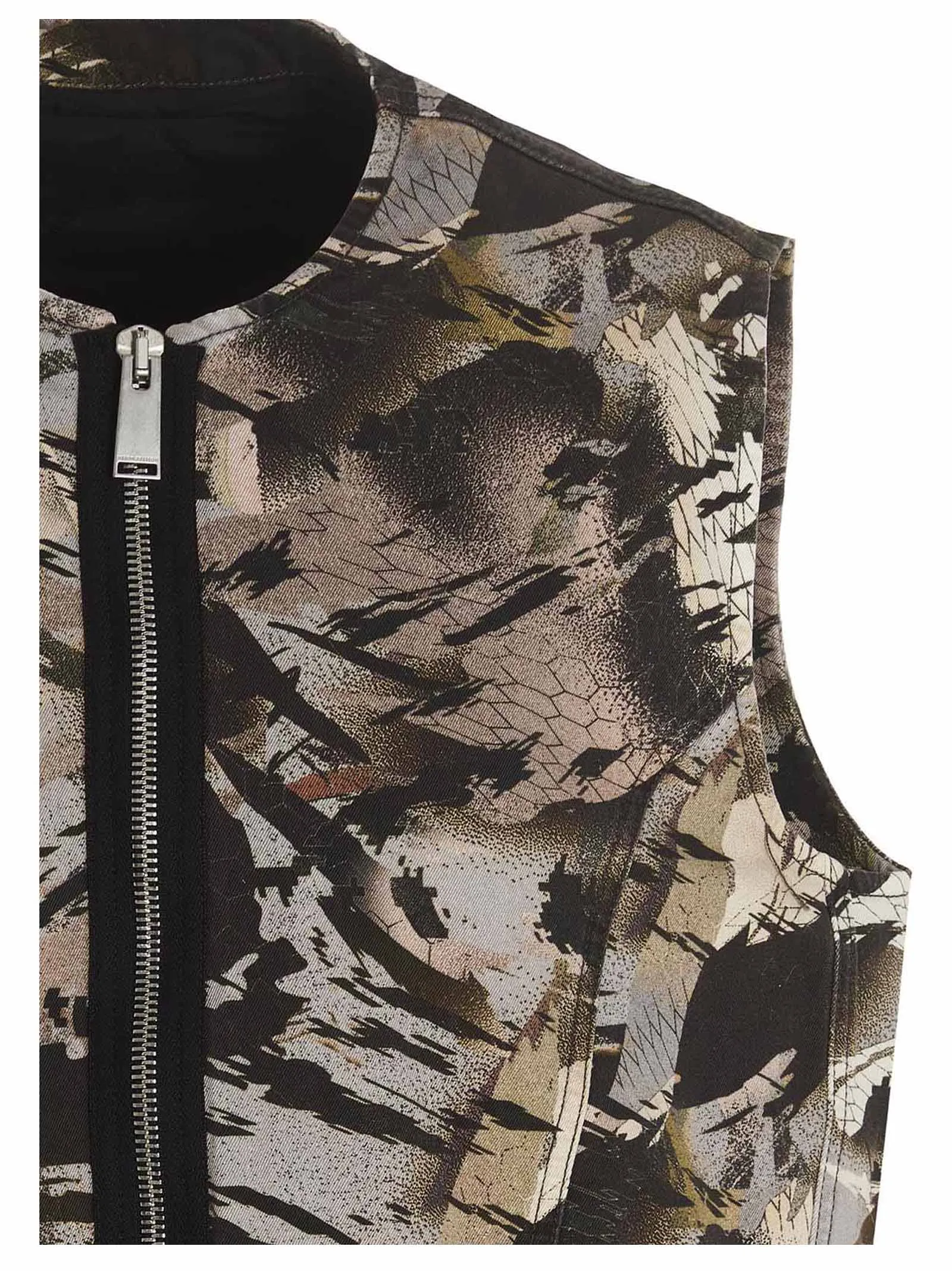 Heron Preston Logo Patch Printed Gilet