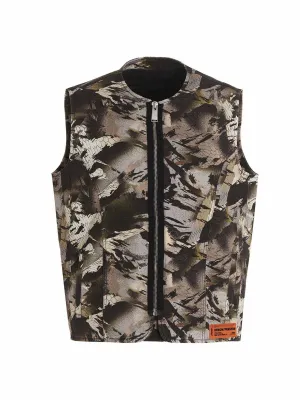 Heron Preston Logo Patch Printed Gilet