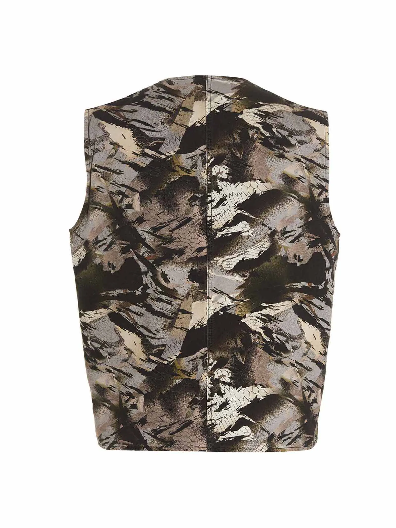 Heron Preston Logo Patch Printed Gilet