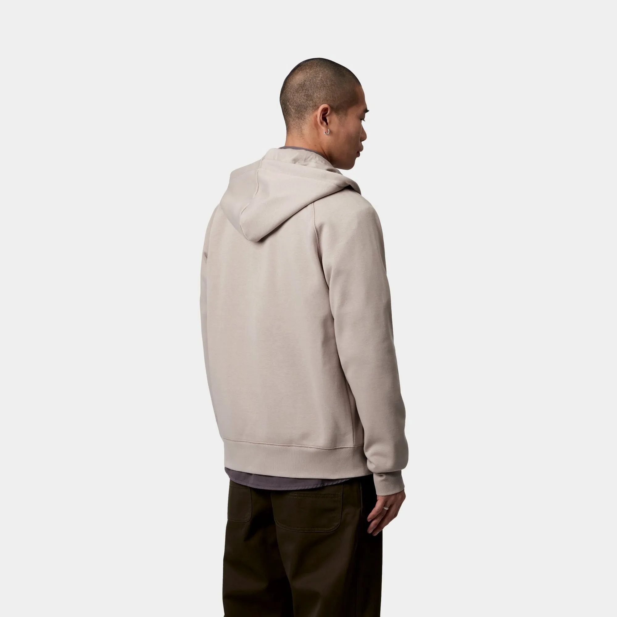 Hooded Chase Jacket | Dusky Beige