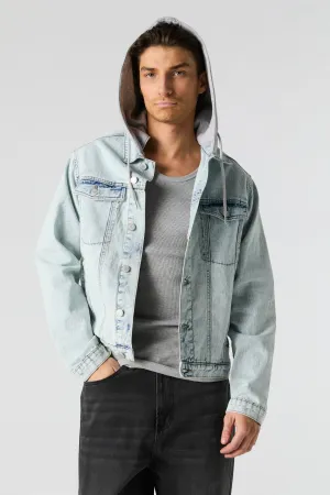 Hooded Denim Jacket