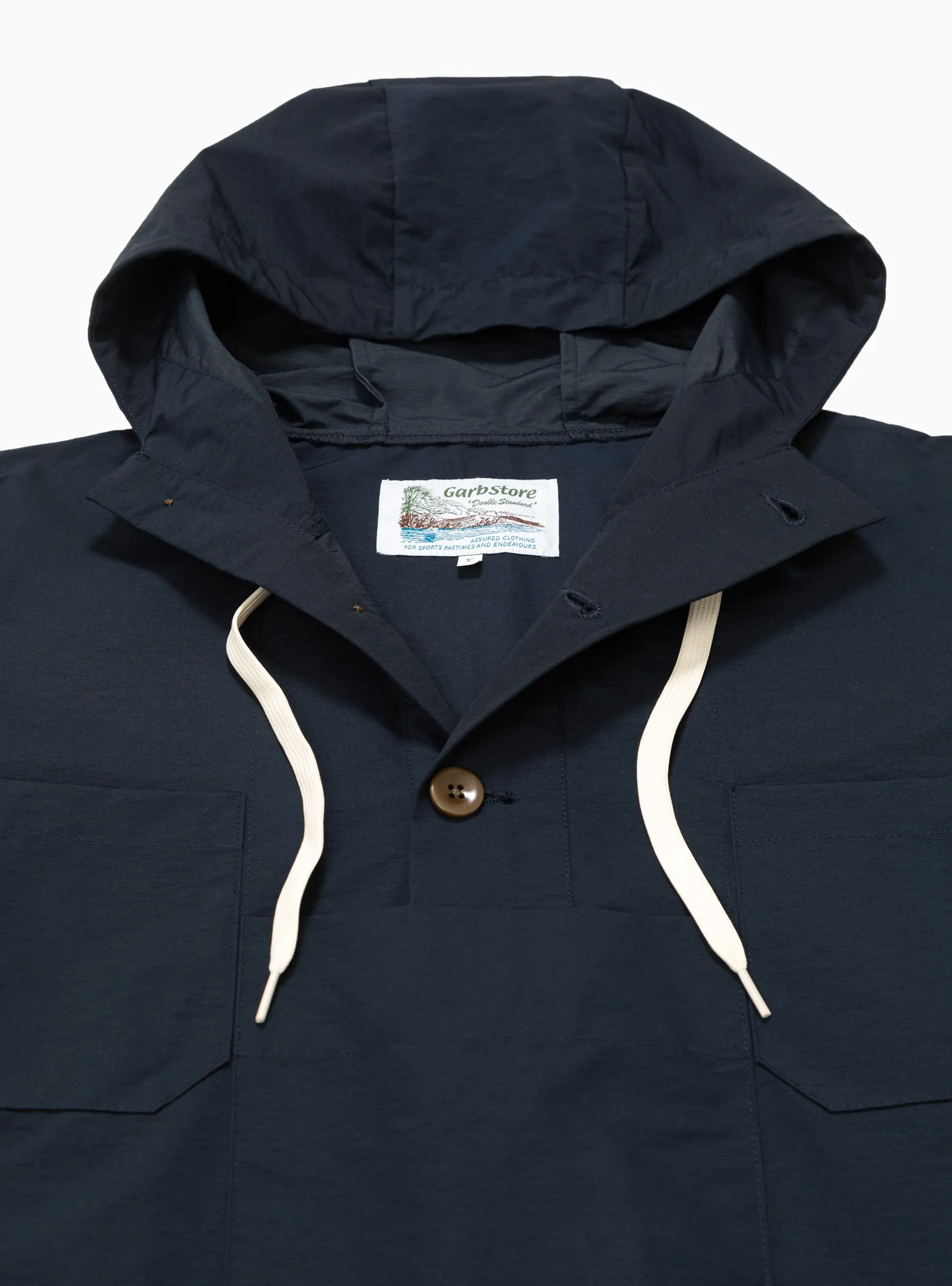 Hooded Smock Midnight