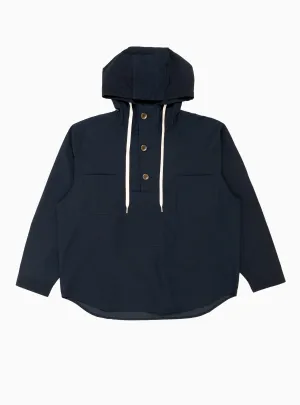 Hooded Smock Midnight