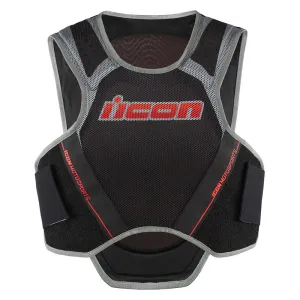 Icon Field Armor Softcore Vest Megabolt Black