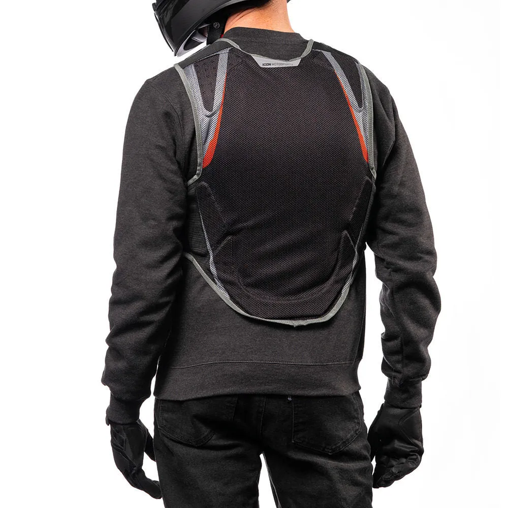 Icon Field Armor Softcore Vest Megabolt Black