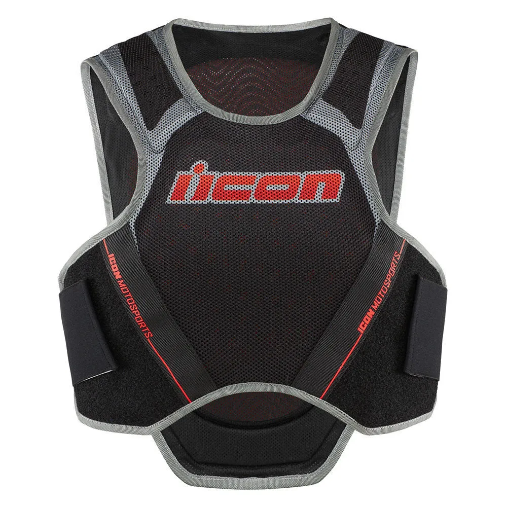Icon Field Armor Softcore Vest Megabolt Black