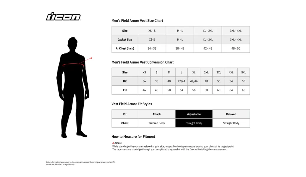 Icon Field Armor Softcore Vest Megabolt Black