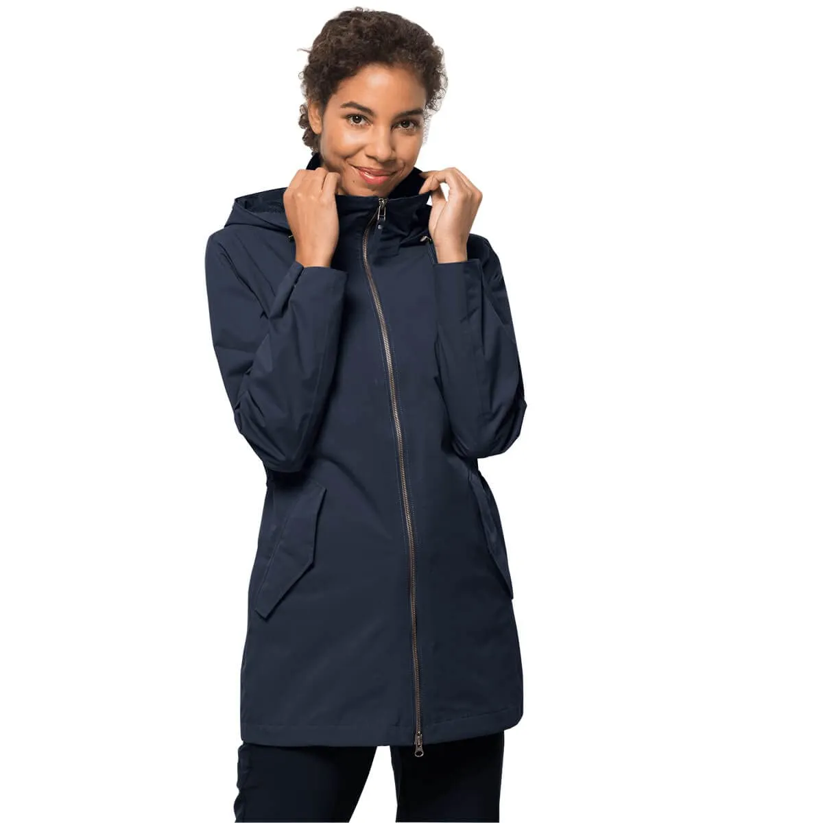 Jack Wolfskin Damen Dakar Parka W Jacke. midnight blue. XL
