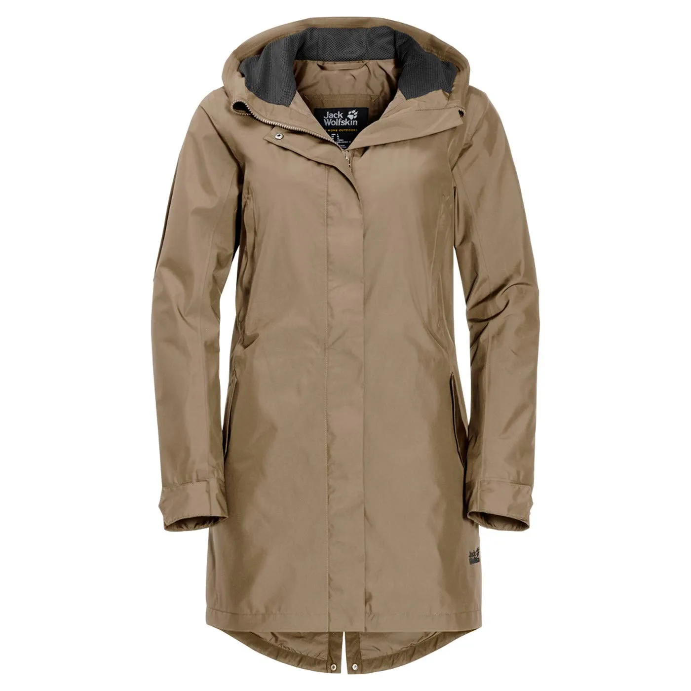 Jack Wolfskin Damen Monterey Jacke Hardshelljacke. Sand Dune. S