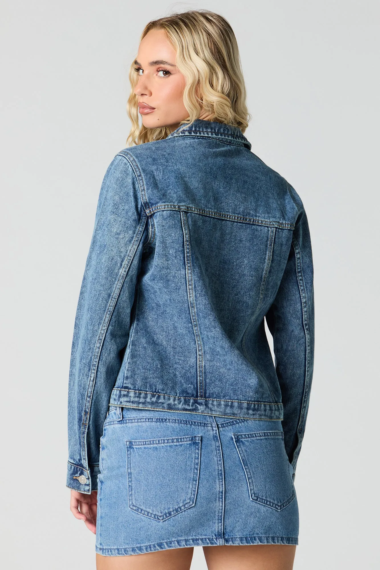 Jacket de camionneur en denim