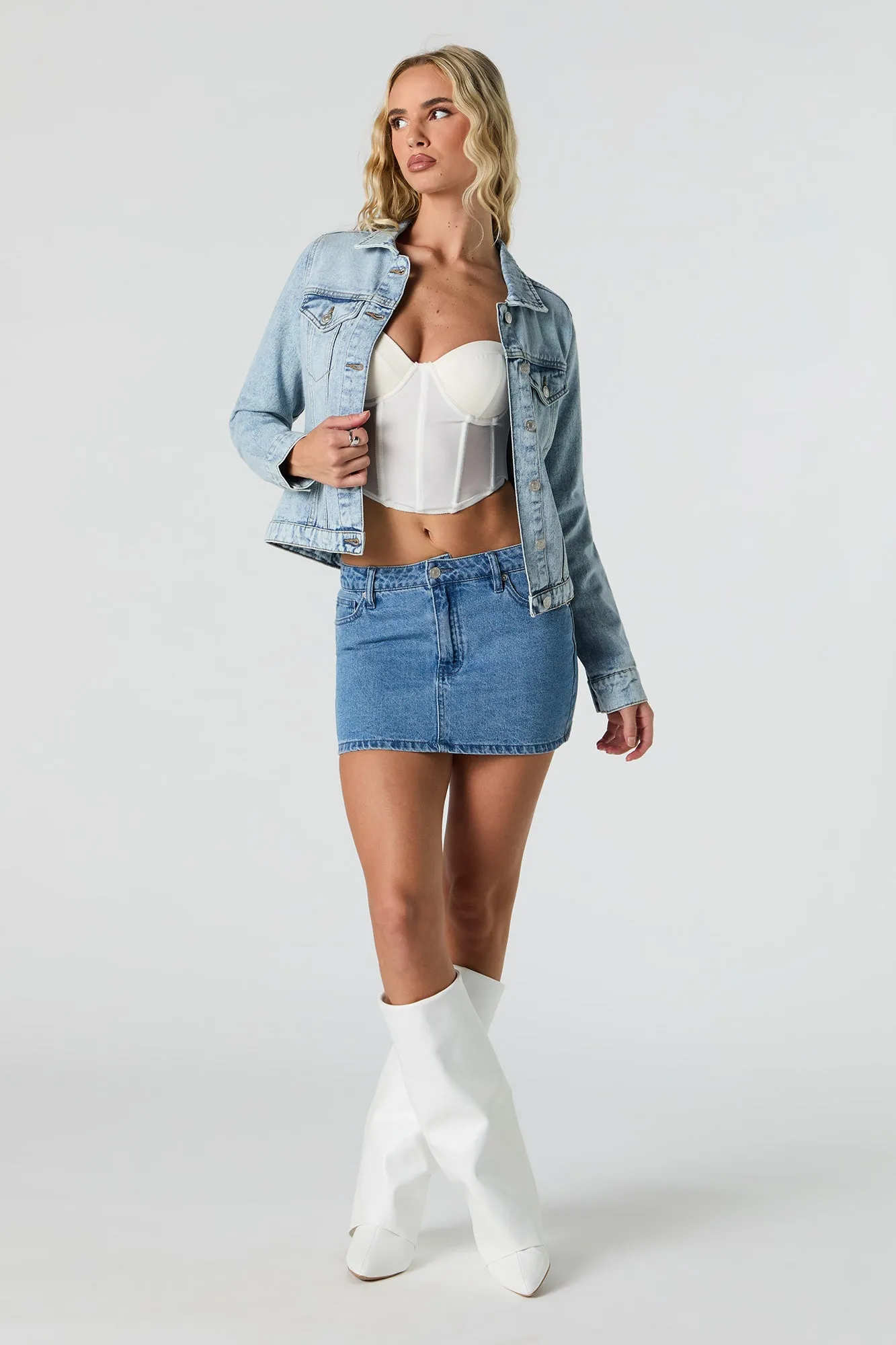 Jacket de camionneur en denim