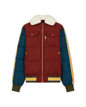 Kive Quilted Aviator Puffer Jacket