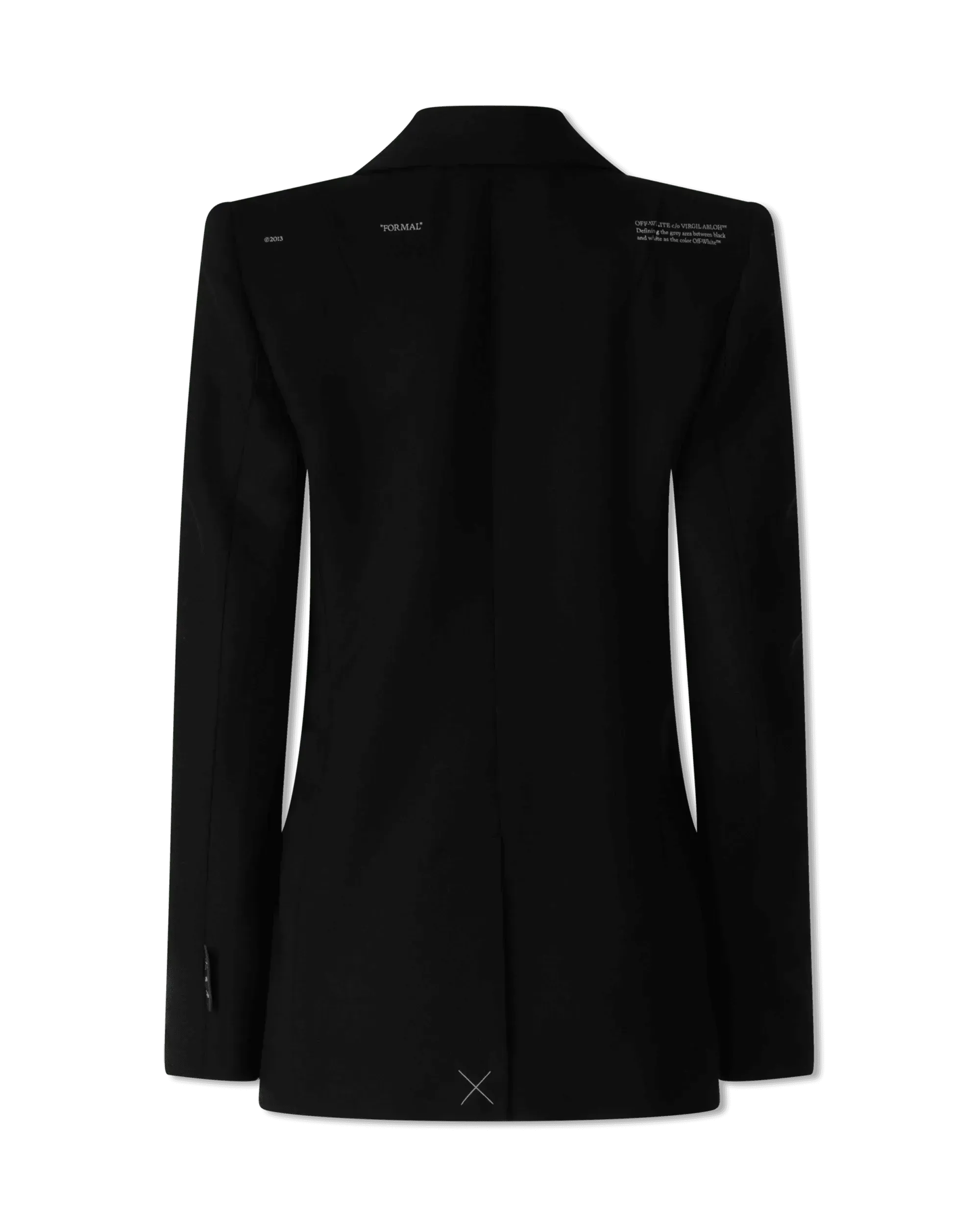 Logo Printed Blazer