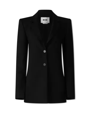Logo Printed Blazer