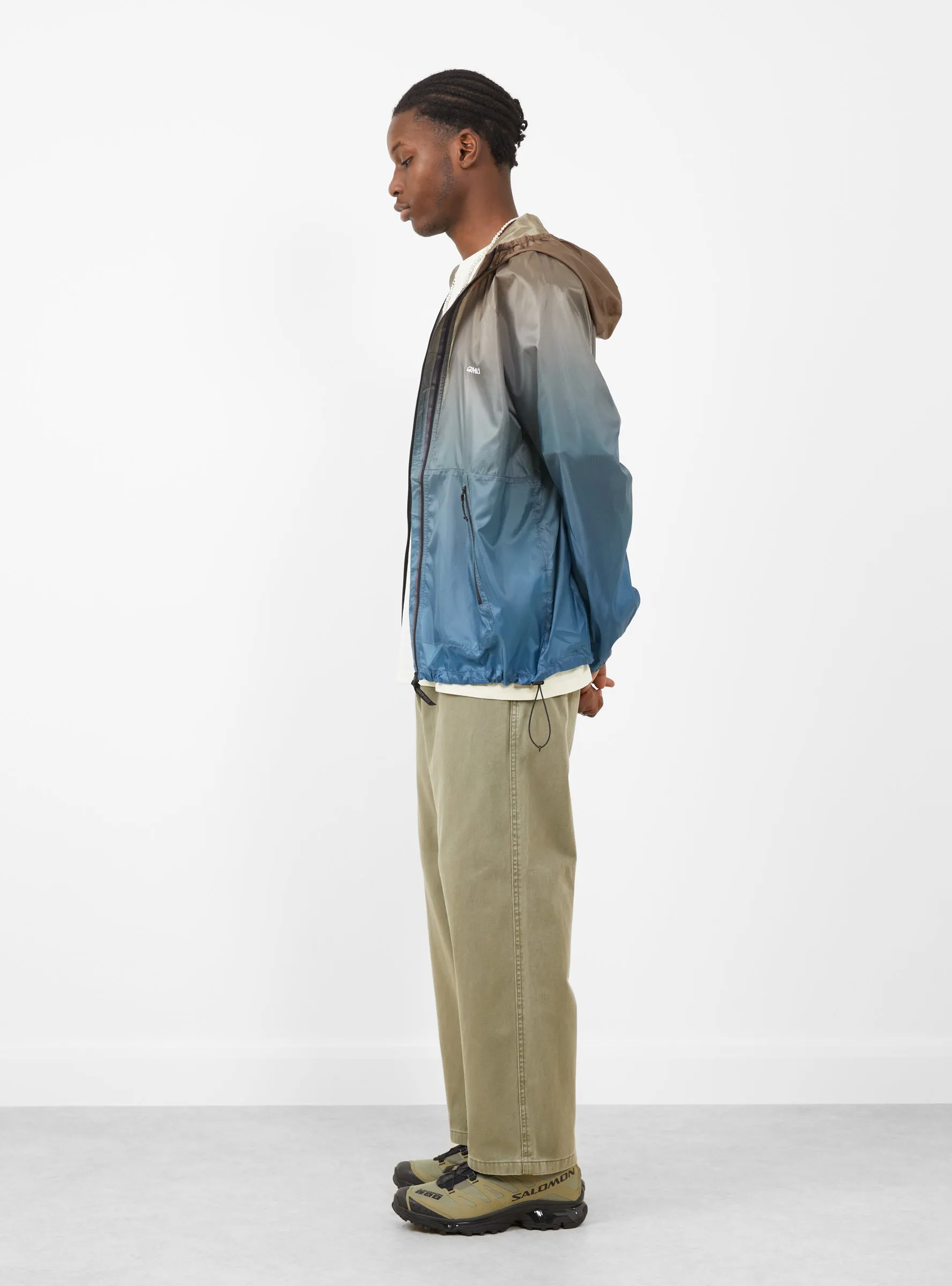 LT Ripstop Wind Jacket Brown Gradient