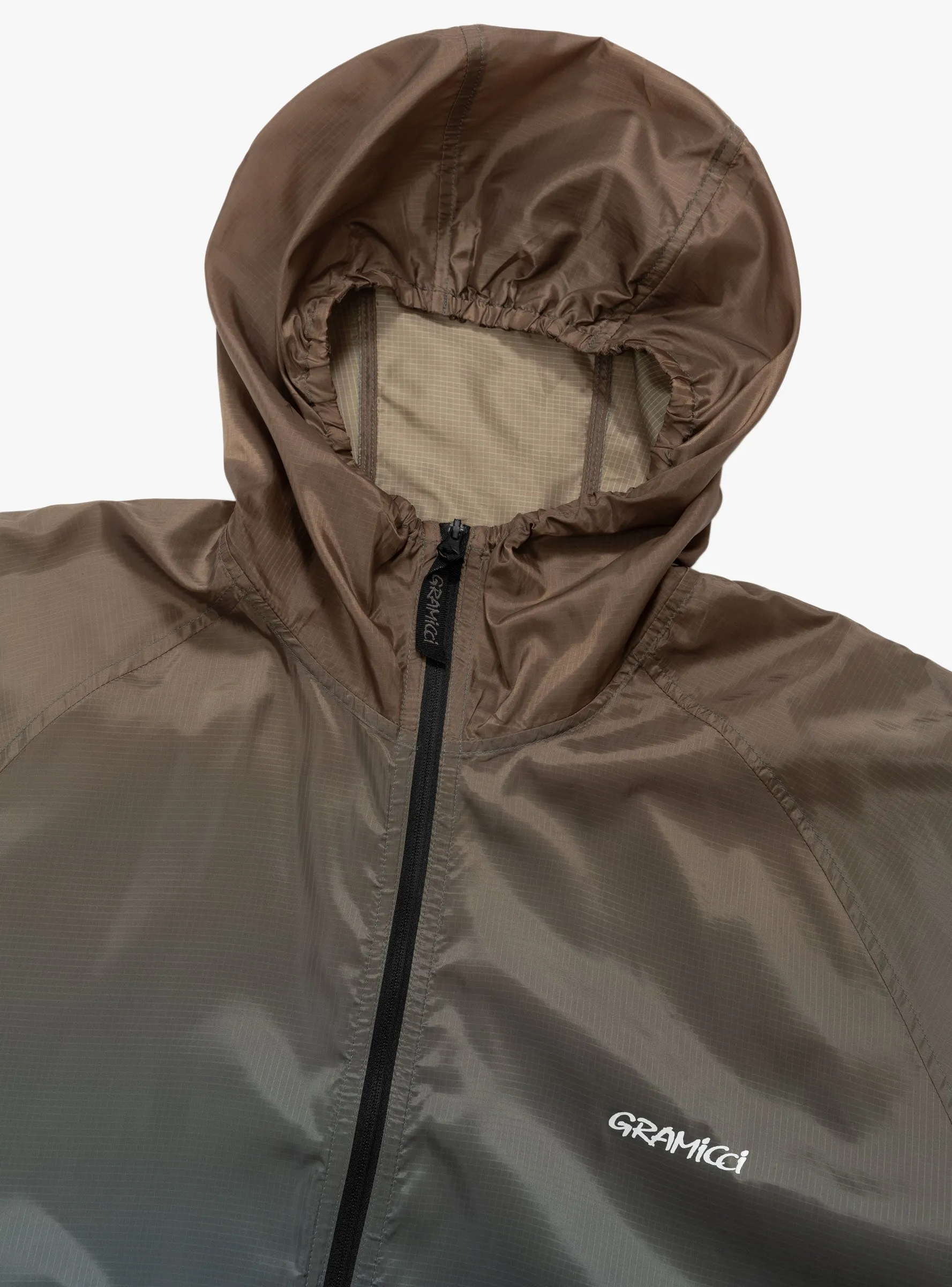 LT Ripstop Wind Jacket Brown Gradient