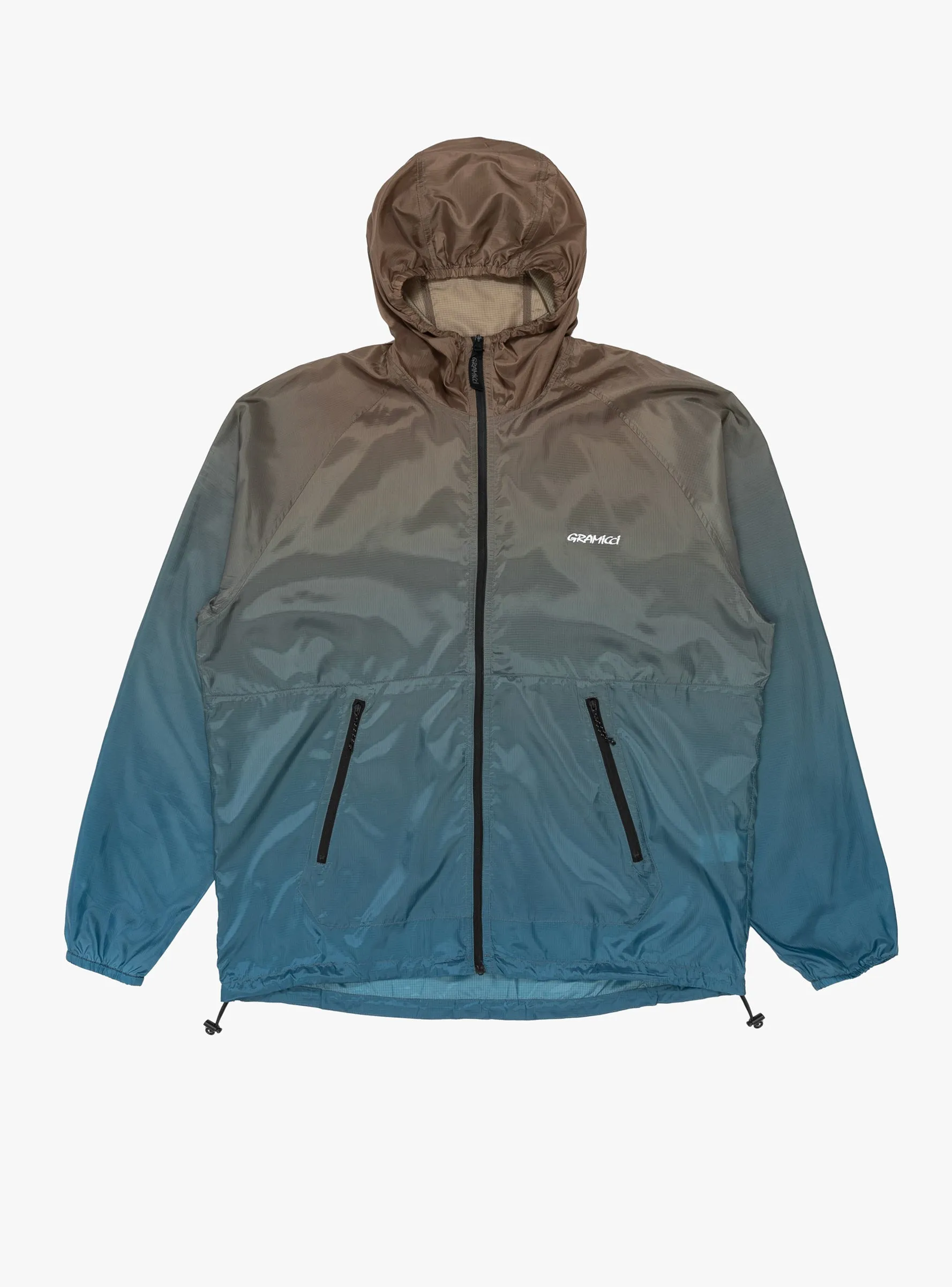 LT Ripstop Wind Jacket Brown Gradient