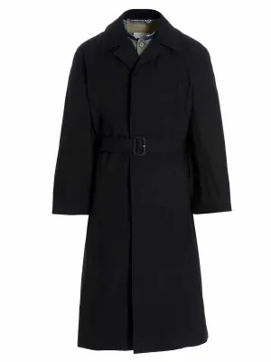 Maison Margiela Panelled Long Sleeved Trench Coat
